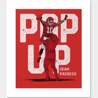 Isiah Pacheco Kansas City Pop Up Posters and Art